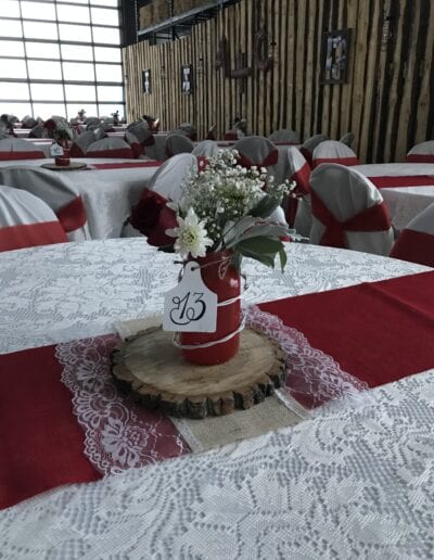 Rose Creations Events wedding banquet